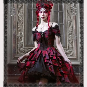 Hades Banquet Gothic Dress by Blood Supply (BSY109)